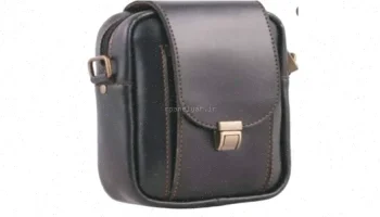 کیف چرم دوشی طرح لیزر مردانه زنانه