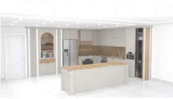 آشپزخانه نئوکلاسیک ایرانی: طرح و دکوراسیون