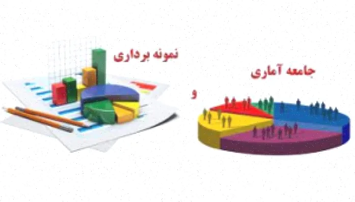 نمونه‌گیری و اندازه گیری در پاورپوینت آمار