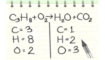 موازنه کنکور: کل واکنش‌های شیمیایی