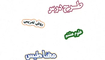 طرح درس مغناطیس هشتم، روش تدریس علوم