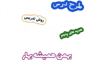 طرح درس هدیه های آسمان پنجم، درس 15